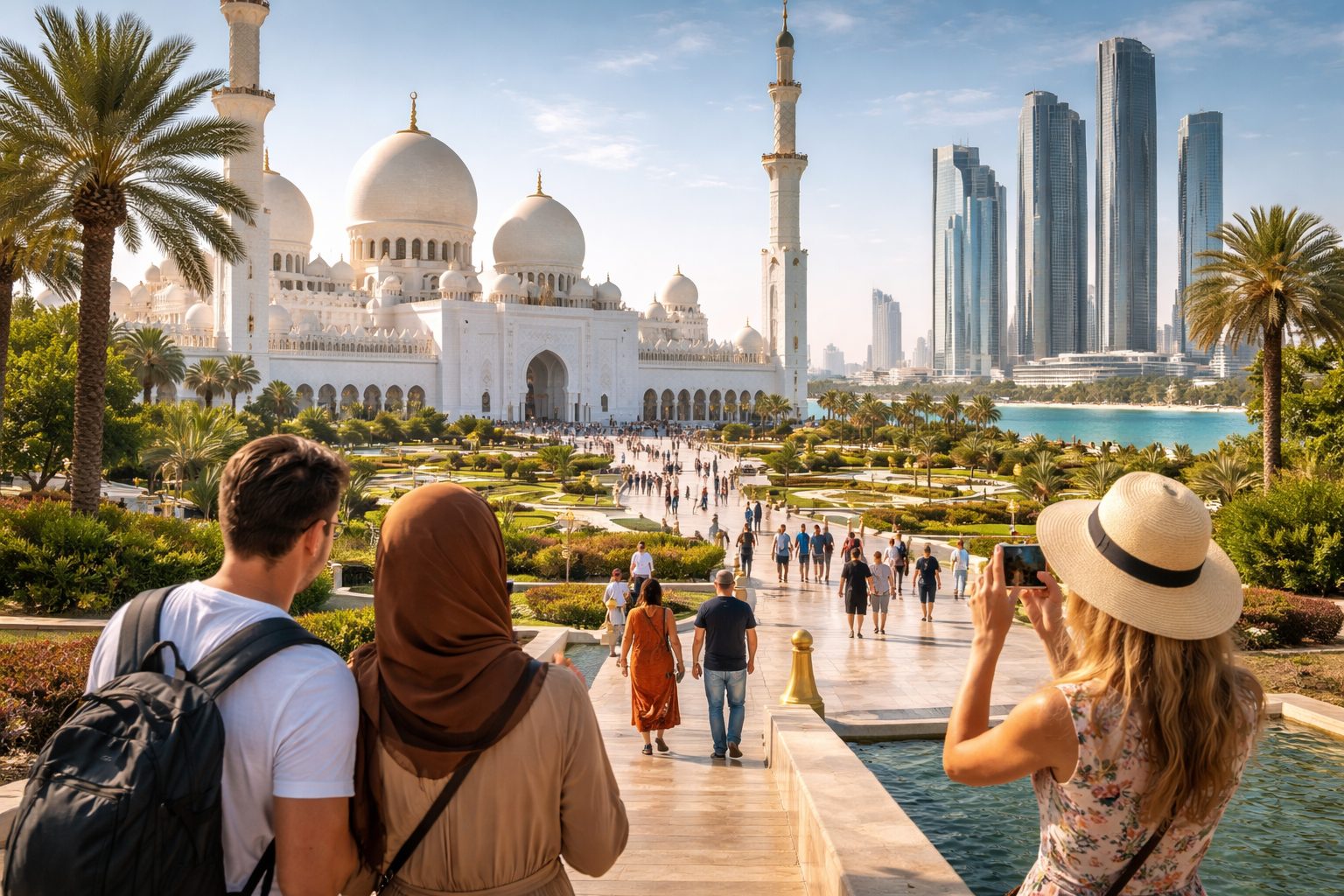 Tourist Attractions in Abu Dhabi - abu dhabi vs dubai