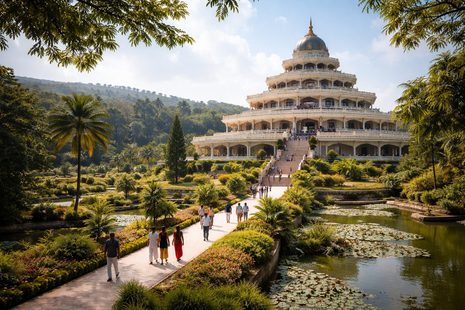 Retreat 3: Art of Living International Center, Bangalore - affordable wellness retreats in india
