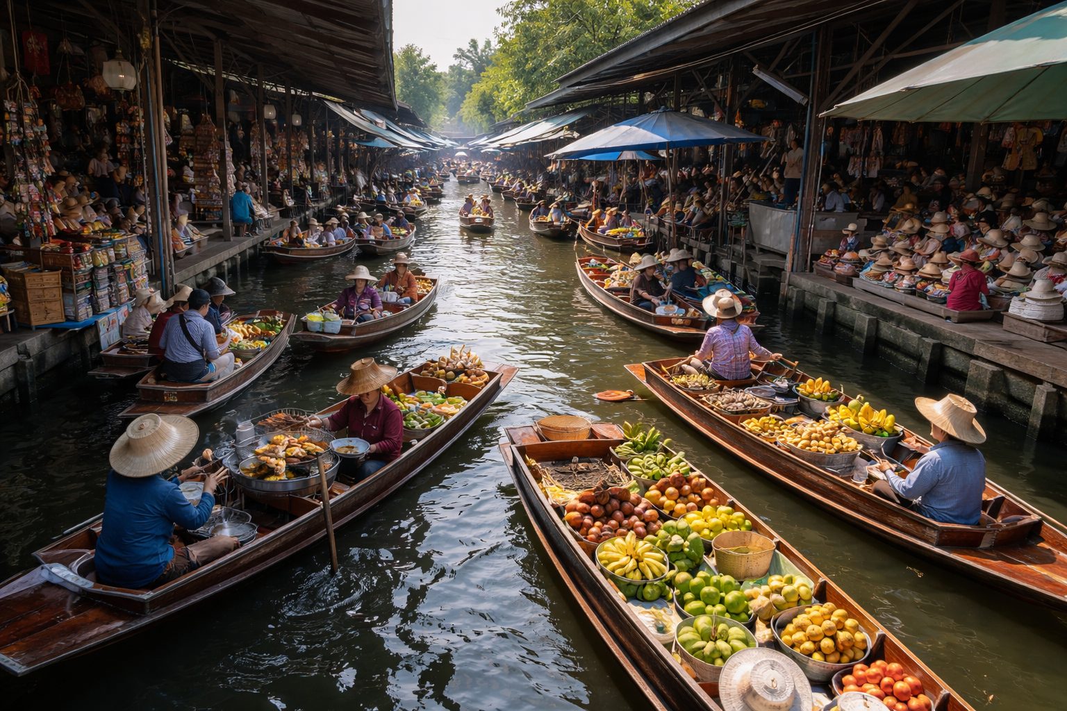Damnoen Saduak Floating Market – bangkok travel guide
