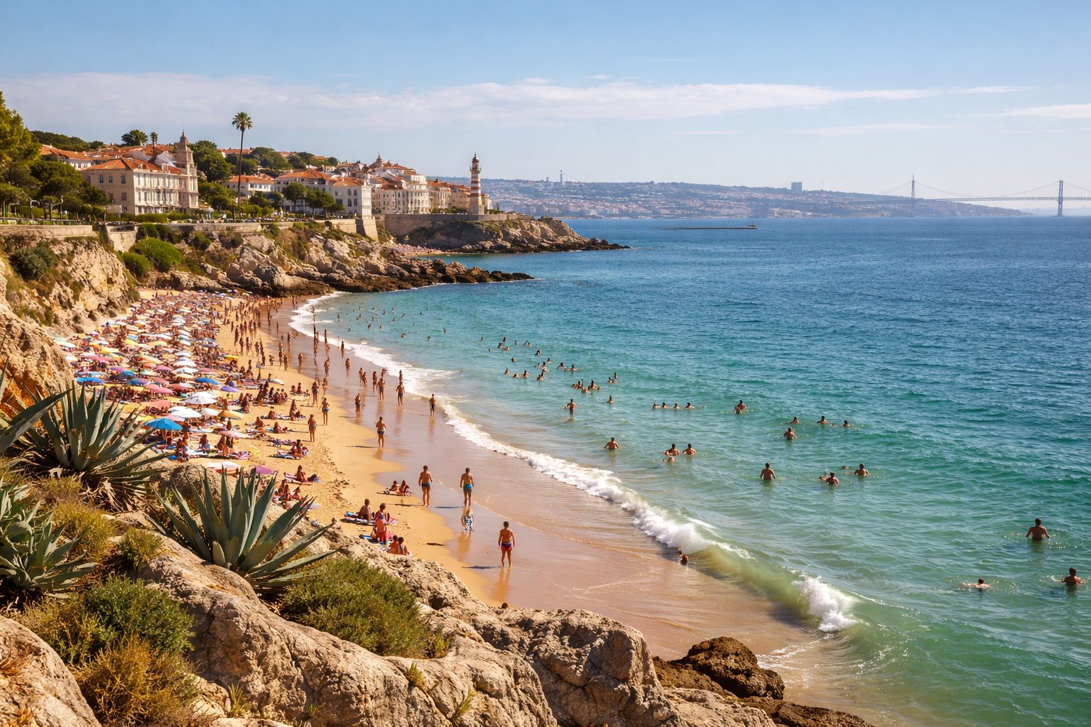 Introduction to Beaches in Lisbon, Portugal - beach lisbon portugal