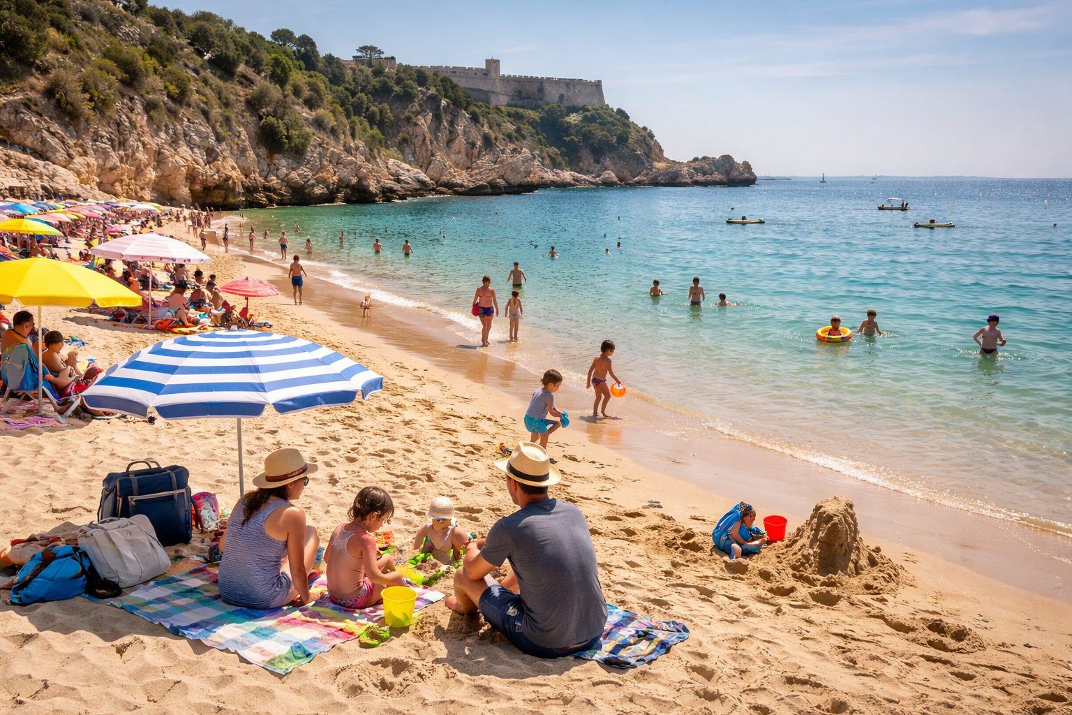 Family-Friendly Beaches in Lisbon - beach lisbon portugal