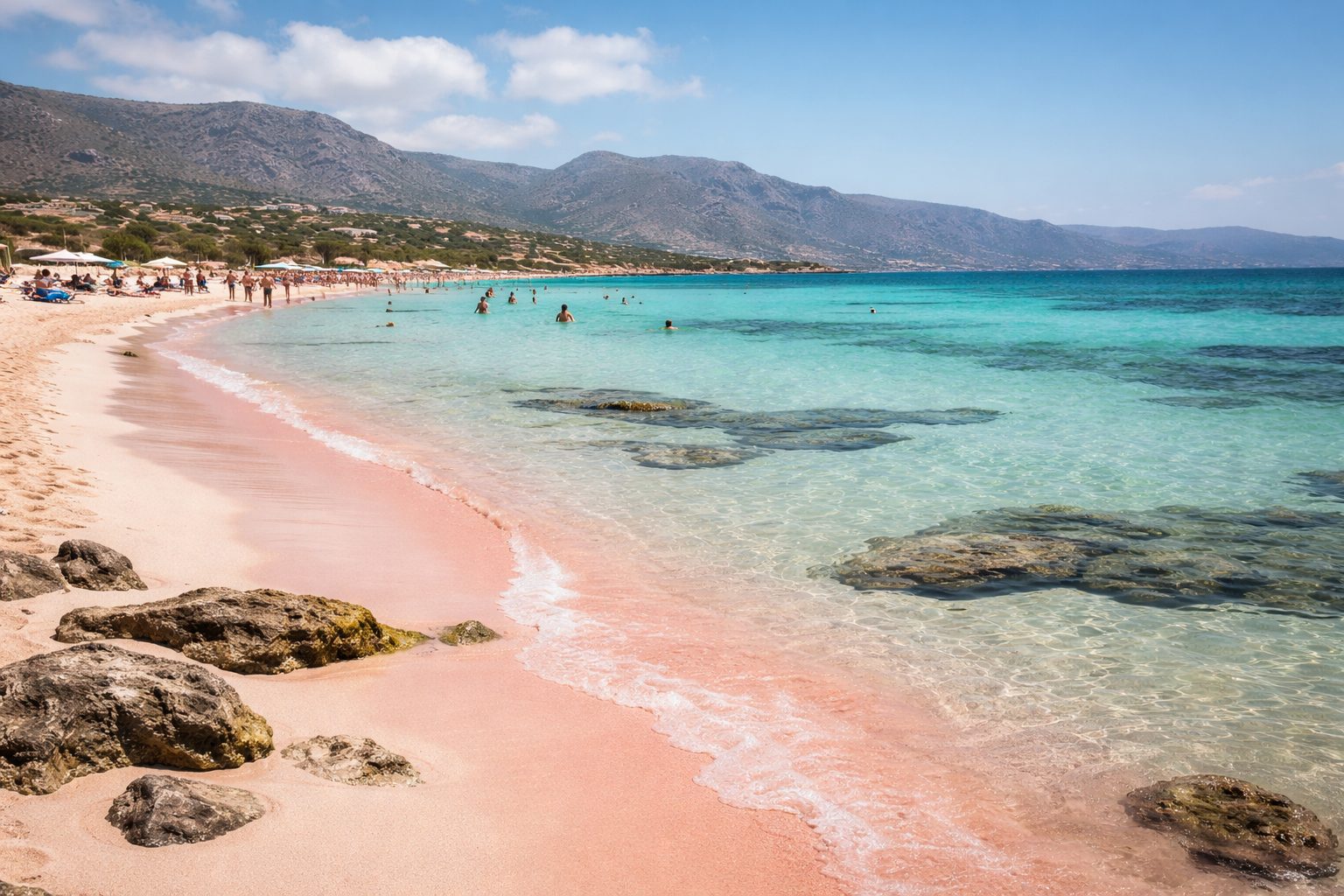 2. Elafonissi Beach, Crete – best beaches in greece