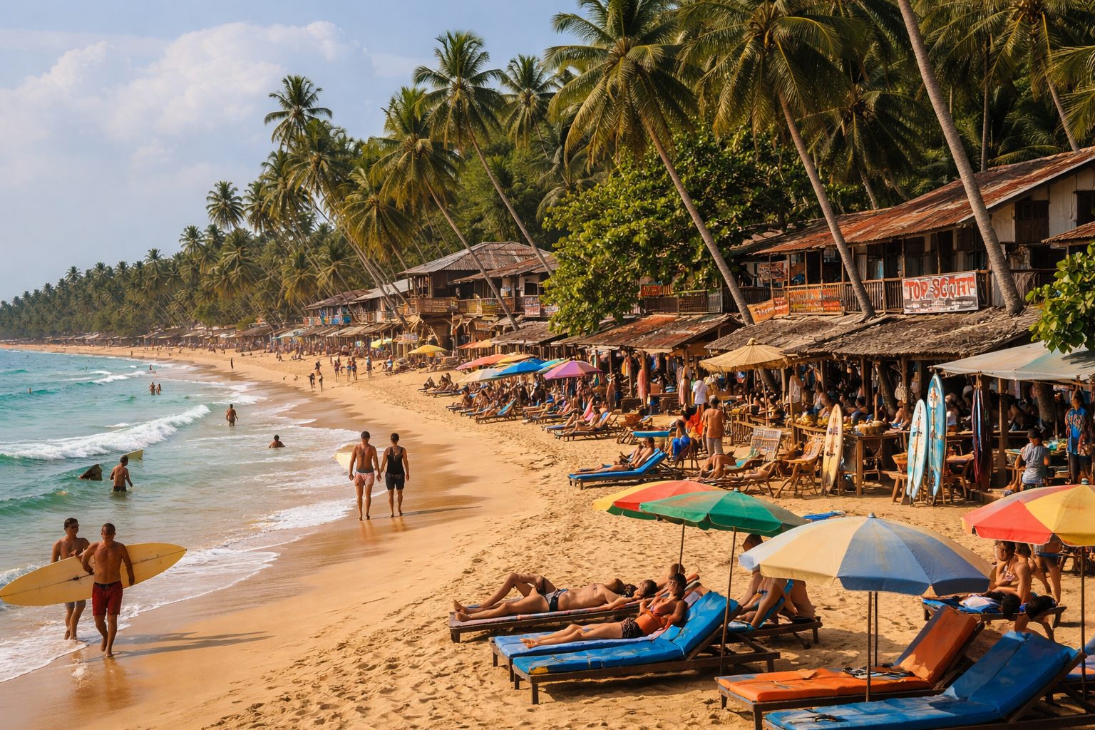 4. Hikkaduwa Beach - best beaches in sri lanka