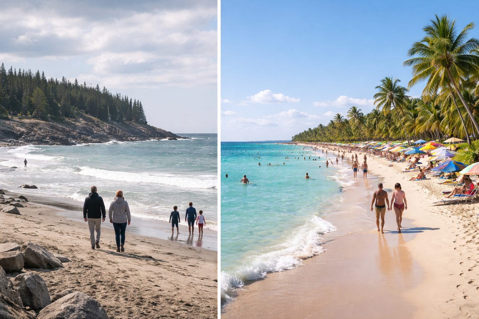 Northern vs. Southern US Beaches - best beaches in the us