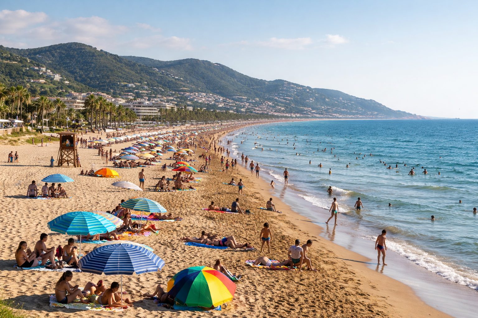 3. Castelldefels Beach – best beaches near barcelona