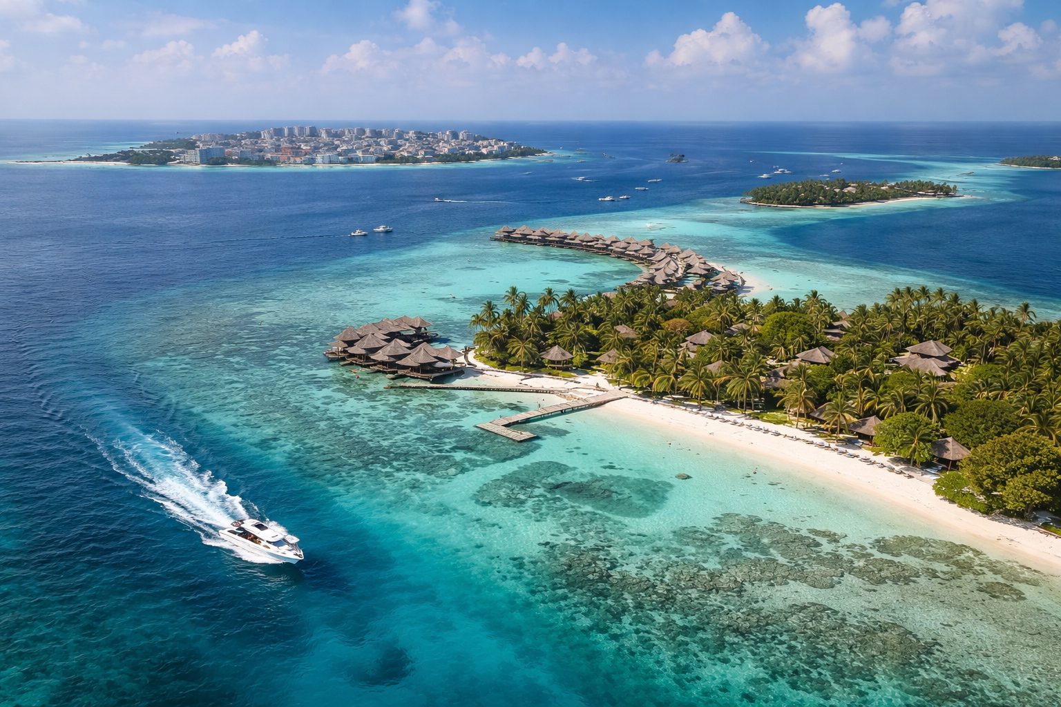1. Male Atoll - best island in maldives