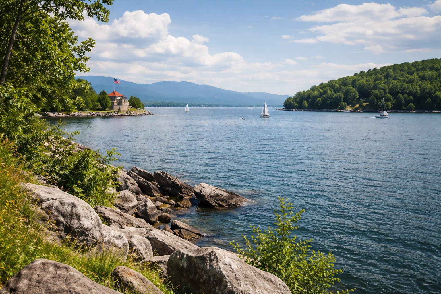 Lake Champlain - best lakes in the us