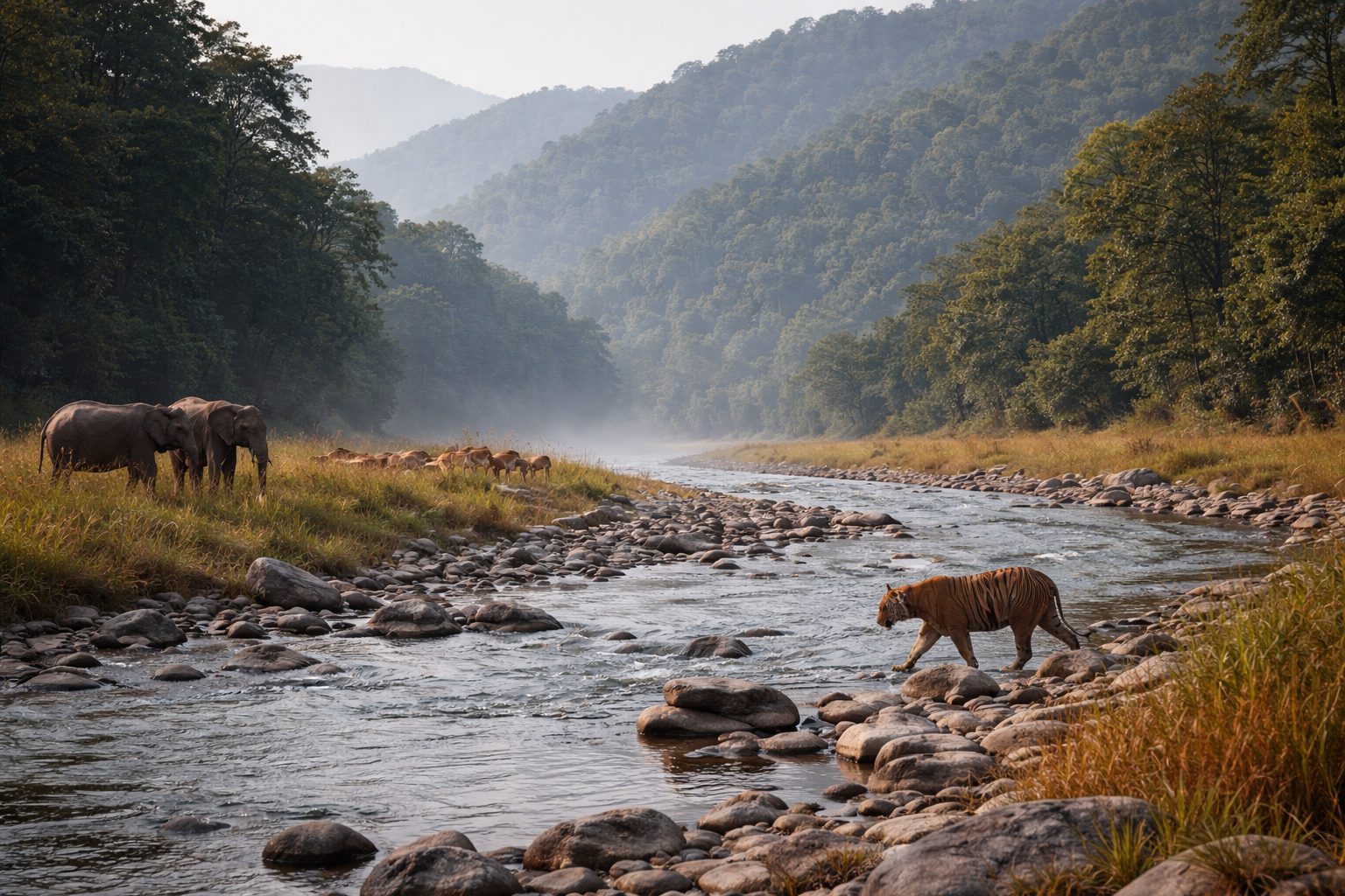 Jim Corbett National Park - best national park in india