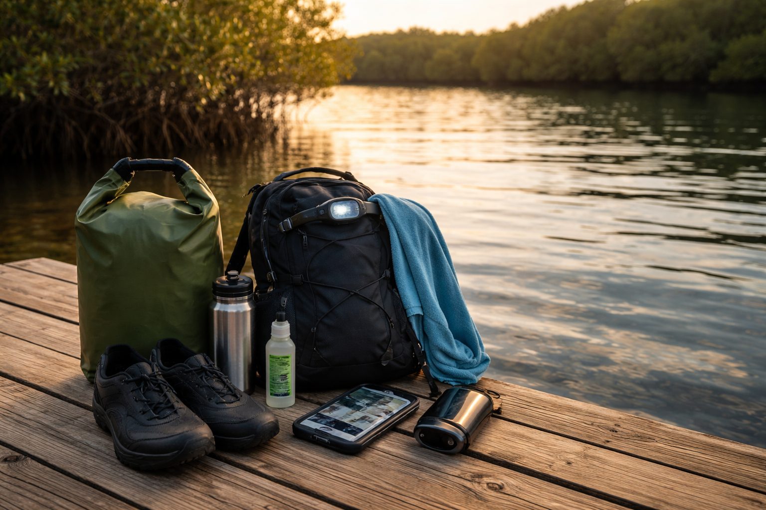 Recommended Gear and Supplies - best places to see bioluminescence