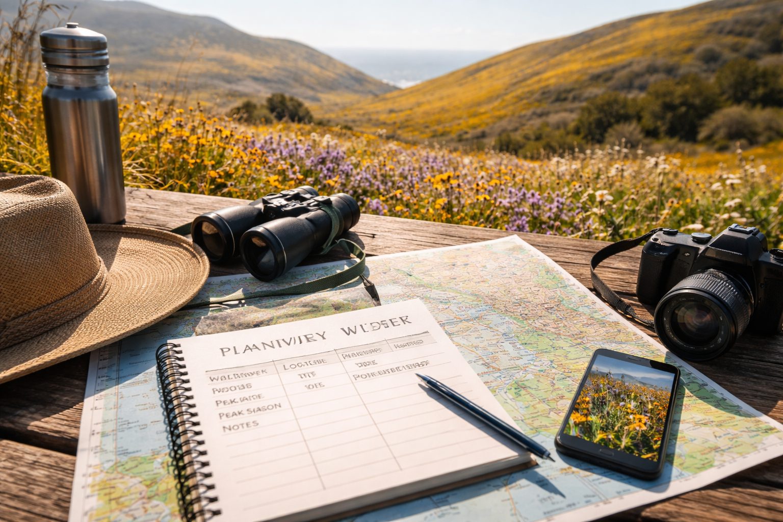 Planning Your Wildflower Trip - best places to see wildflowers