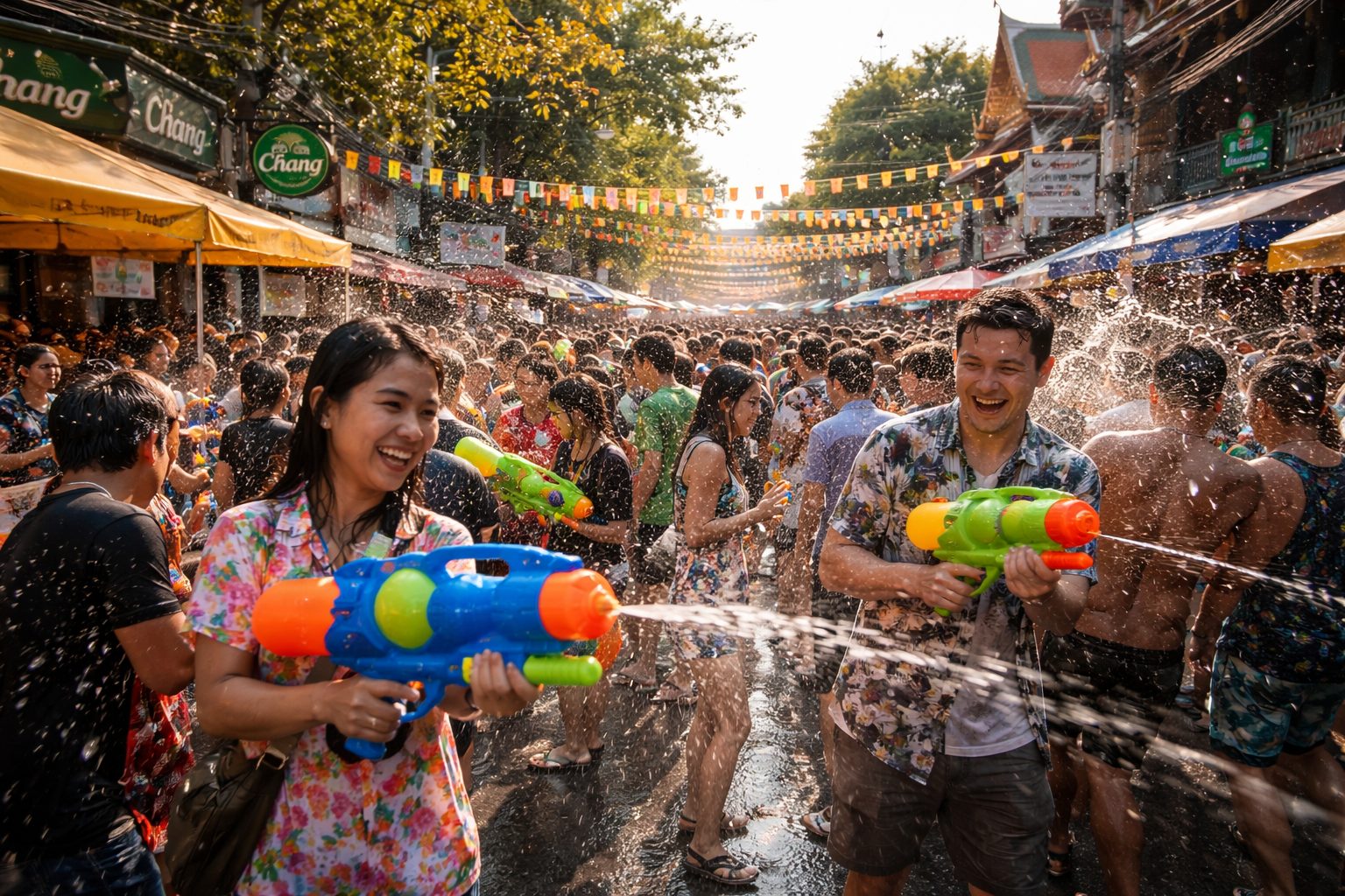 Songkran: The Thai New Year Water Festival – best things to do in thailand