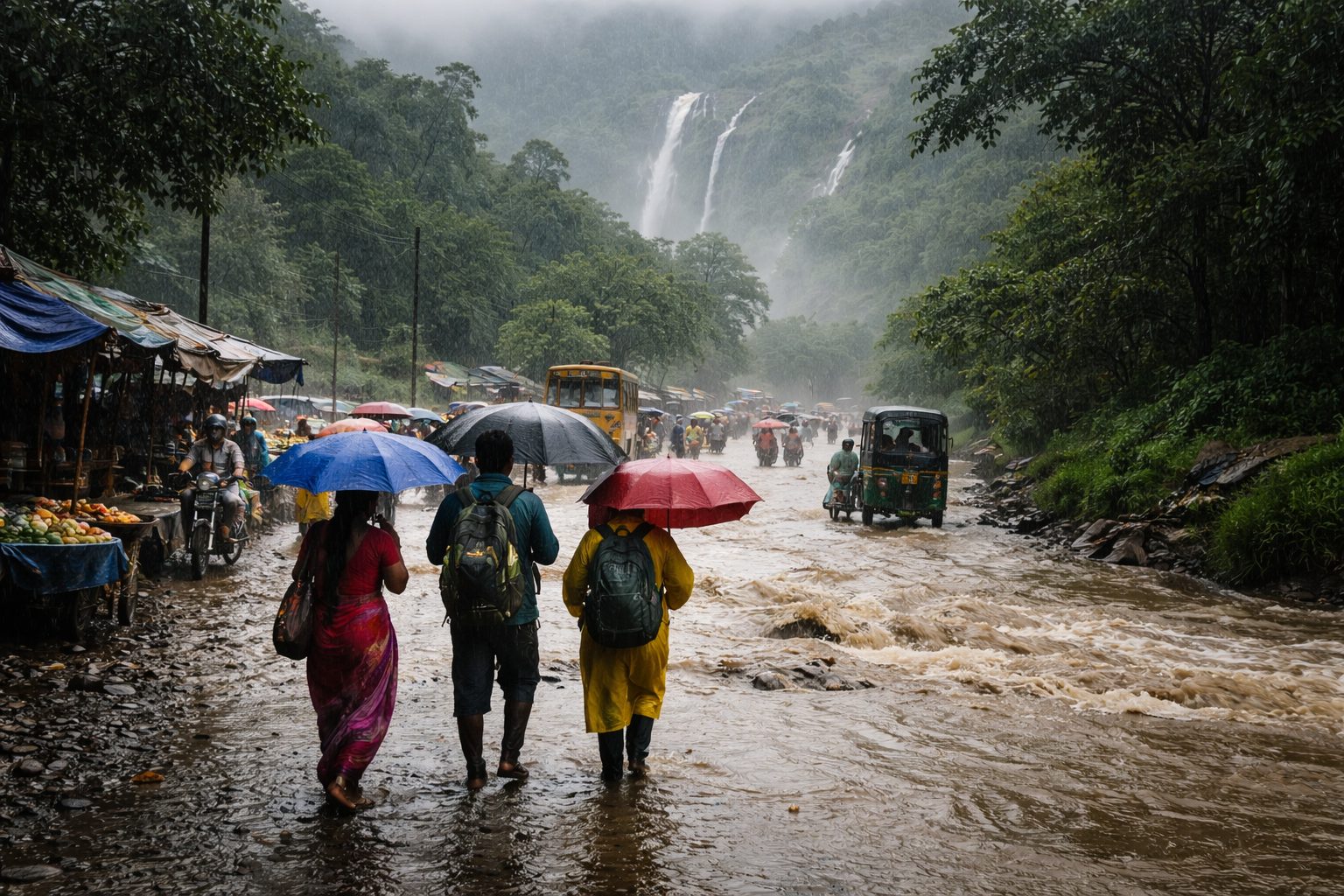 Monsoon Season (June to September) - best time to visit india