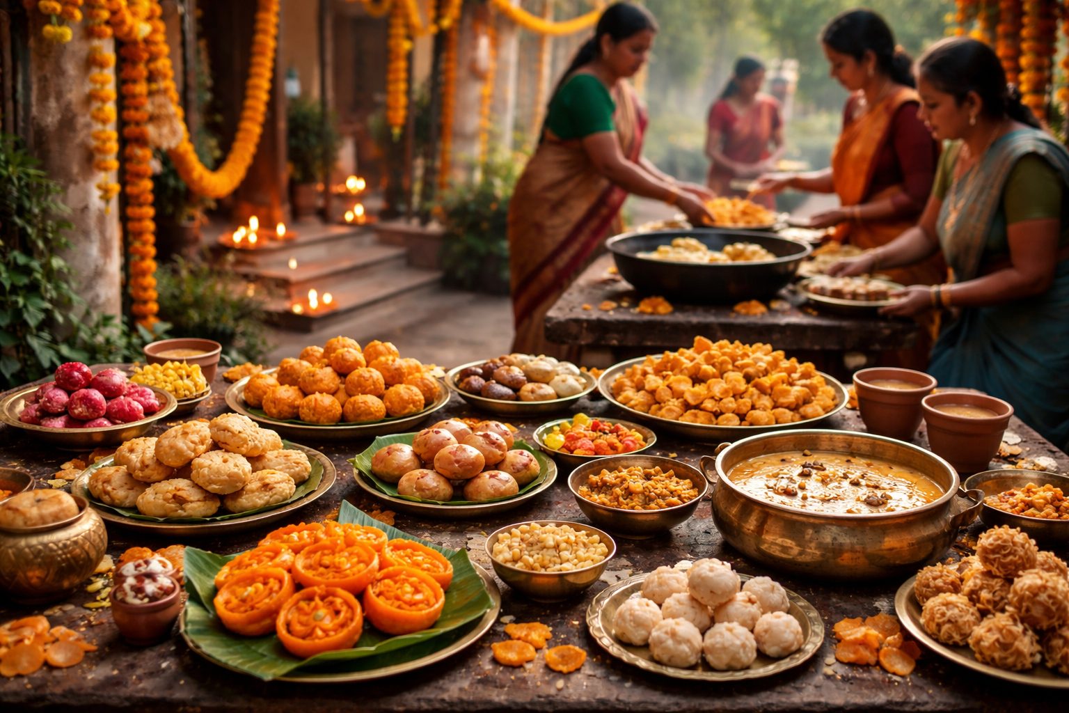Indian Festivals and Their Special Foods - food in india