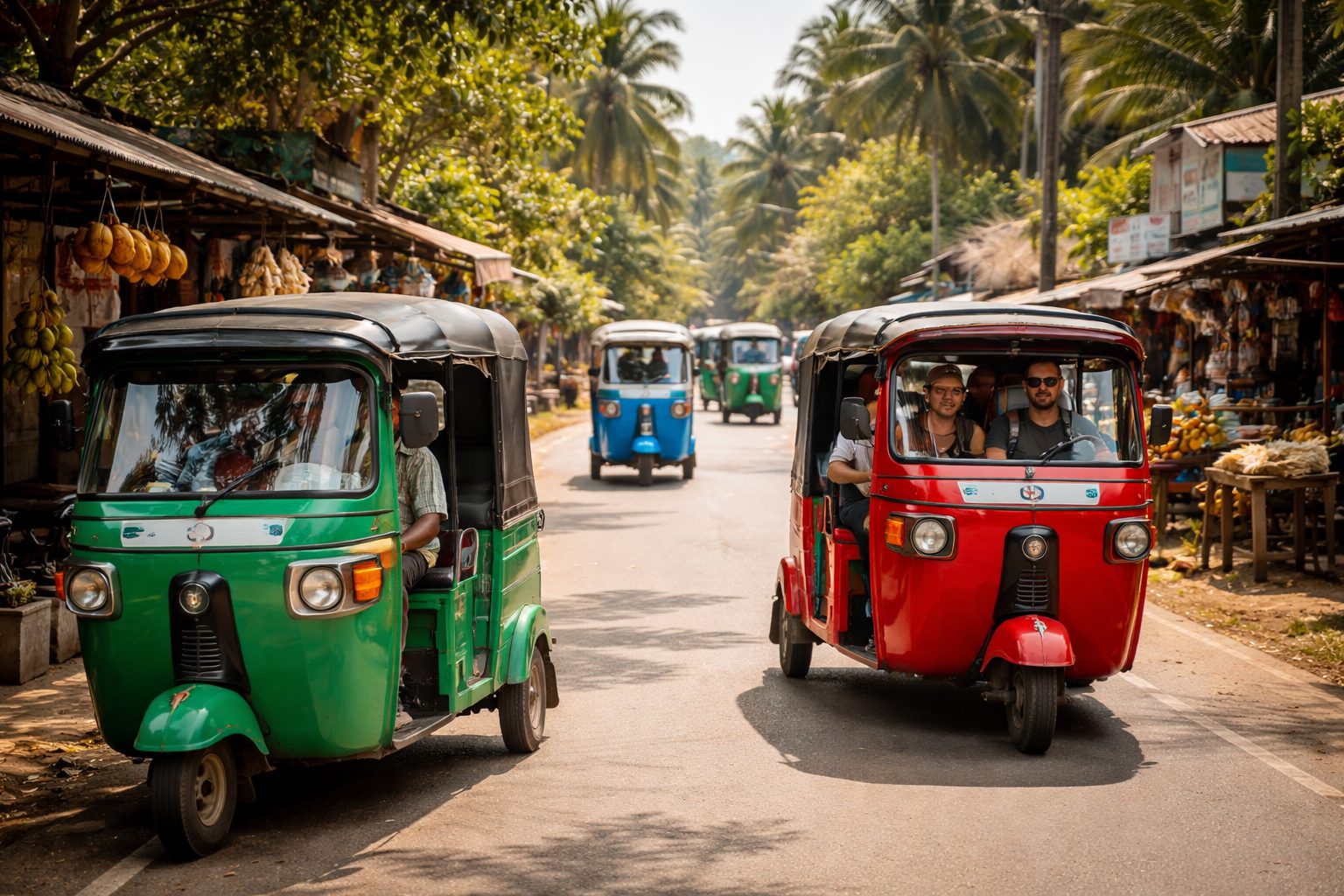 Tuk-Tuks: The Iconic Three-Wheelers - getting around sri lanka