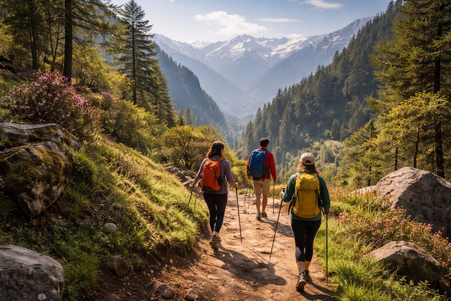 Hiking Trails for Beginners - hikes in india