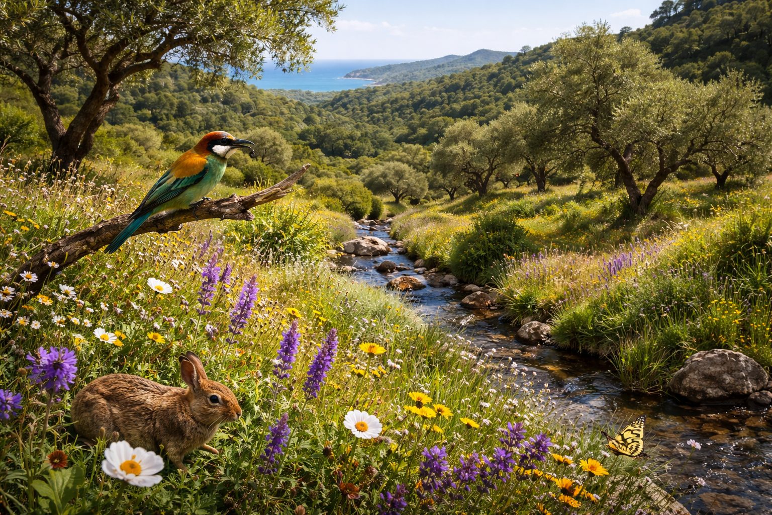 Local Wildlife and Flora - hiking in portugal
