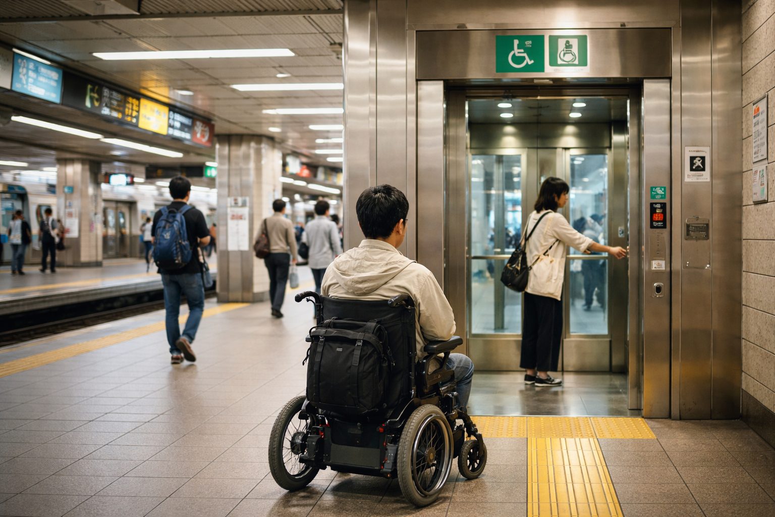 Information on Wheelchair Accessibility - how to get around in japan