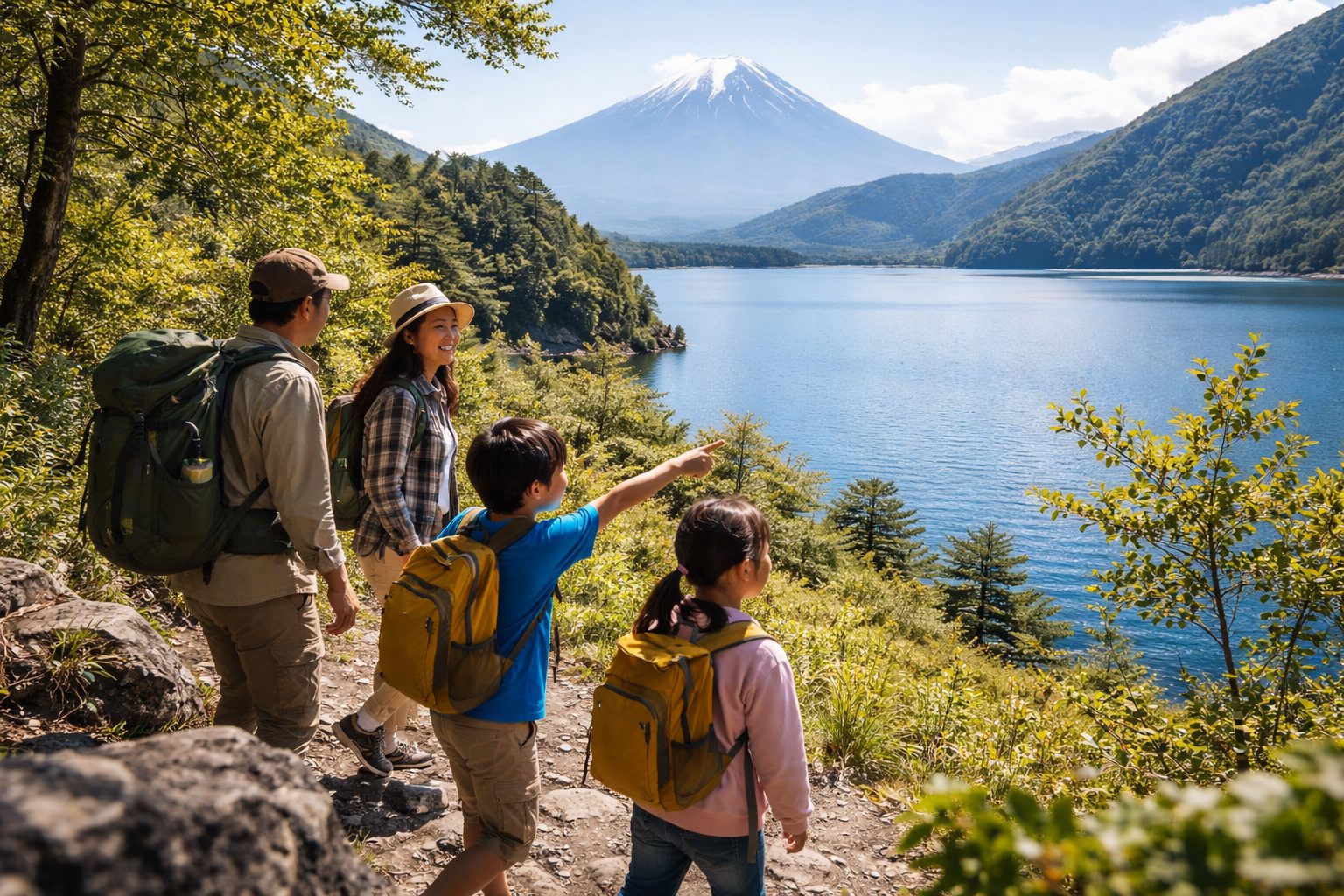 Nature Activities for the Whole Family - japan with kids