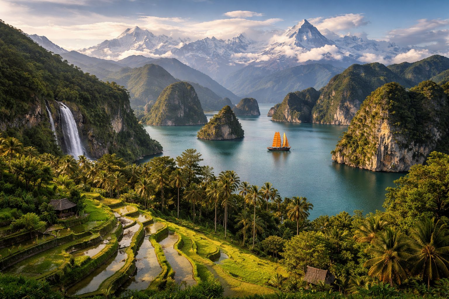 Natural Wonders in Asia - places in asia