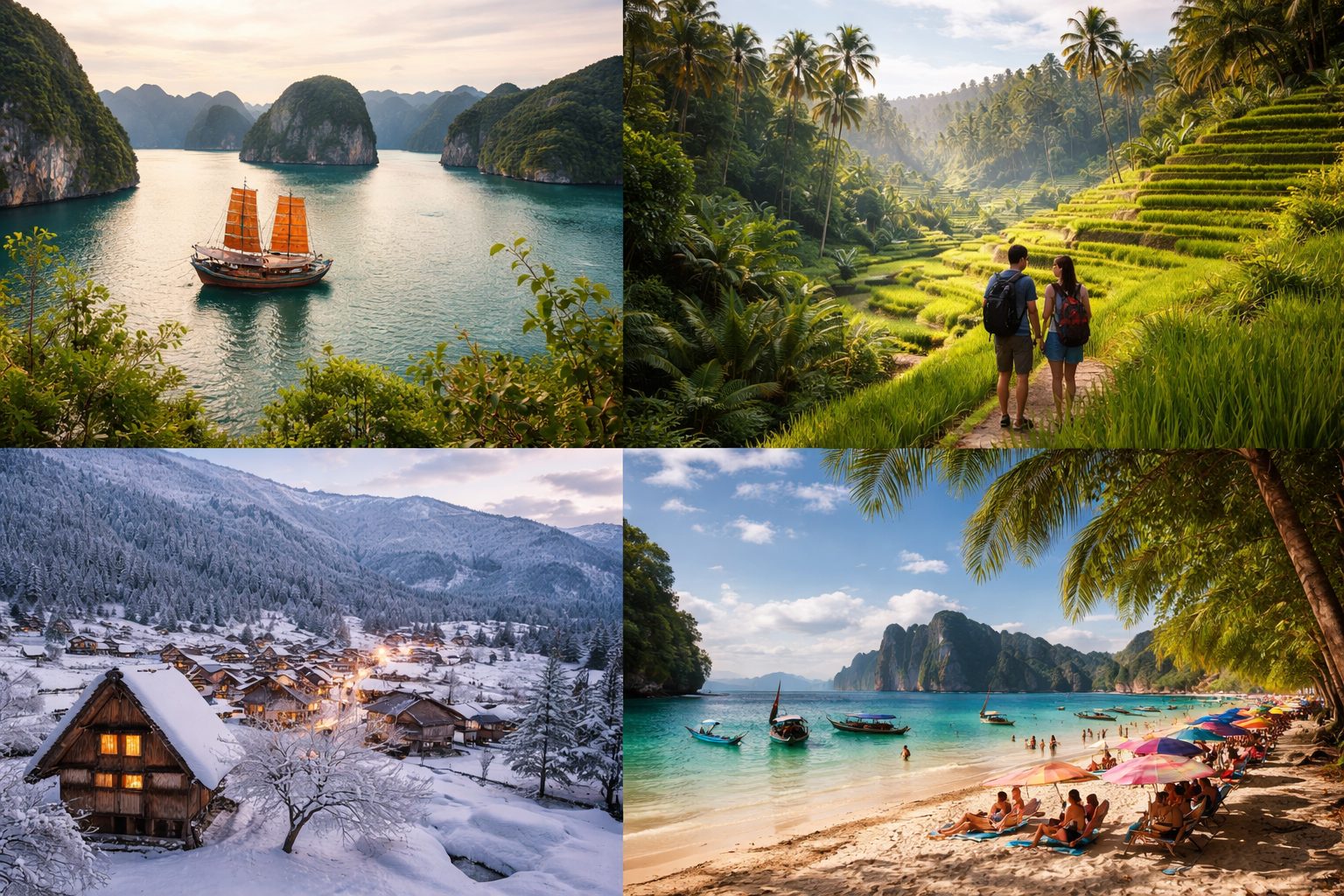 Best Times to Visit - places in asia