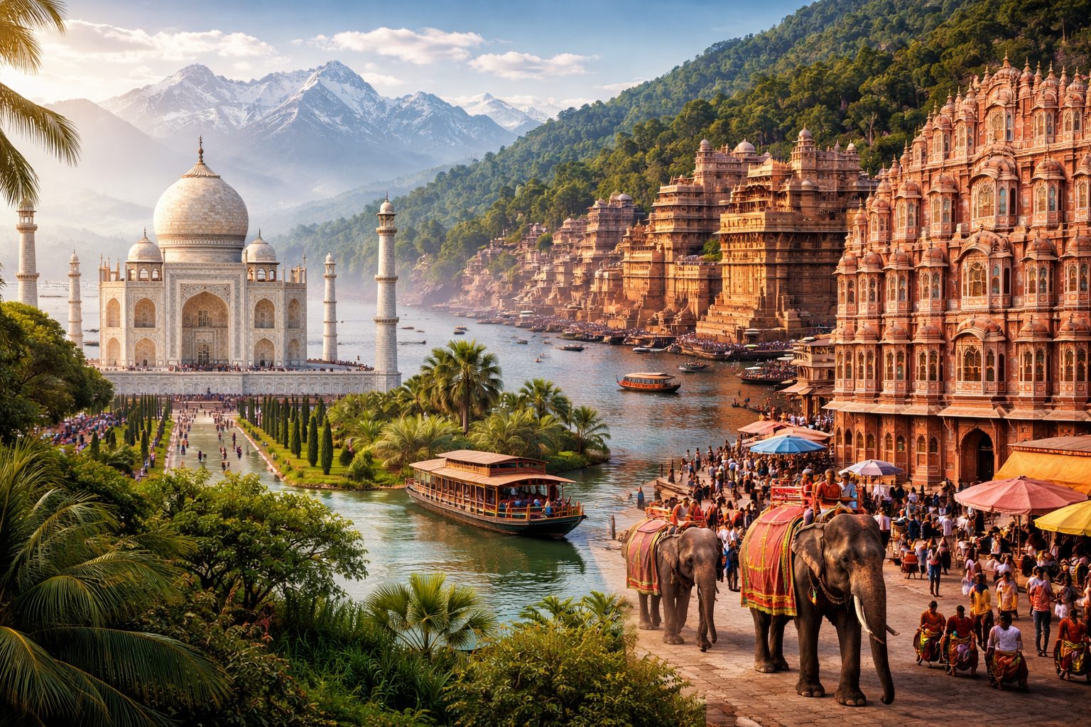 Introduction to India's Diverse Attractions - places to visit in india