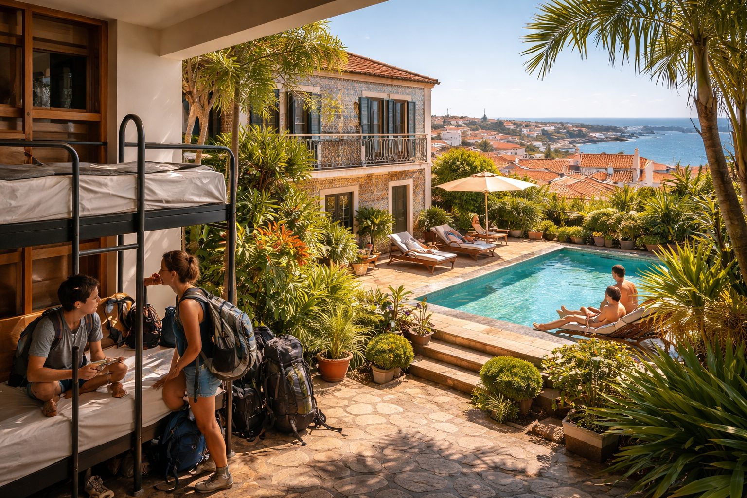 Accommodation Options: From Hostels to Luxury Stays - portugal road trip