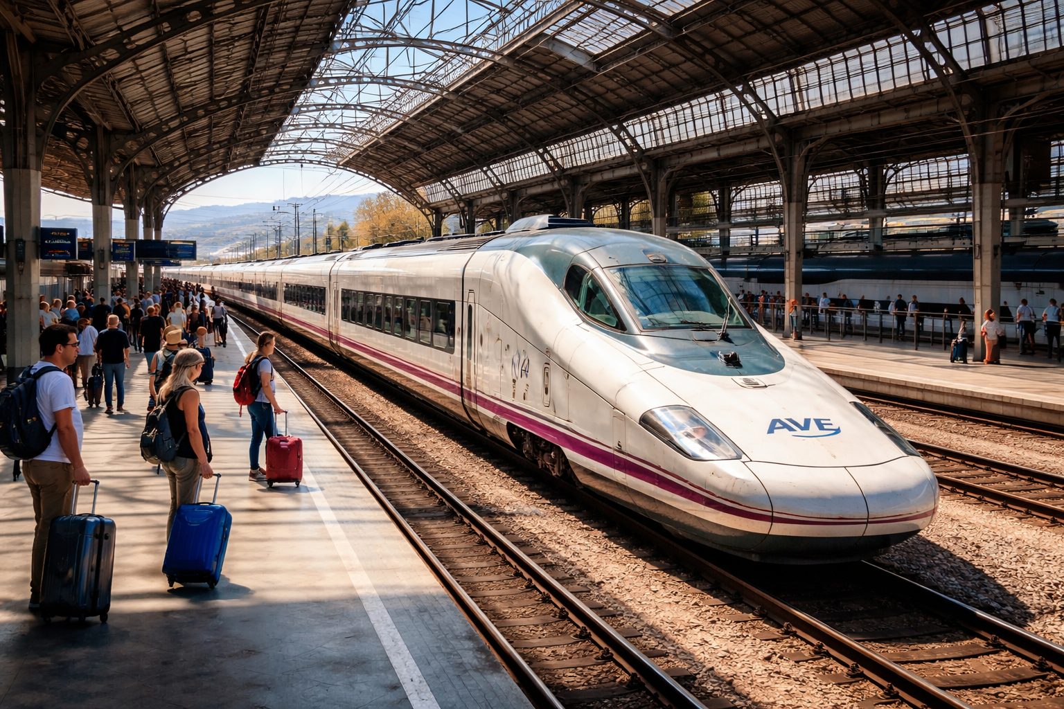 Transportation in Spain - portugal vs spain