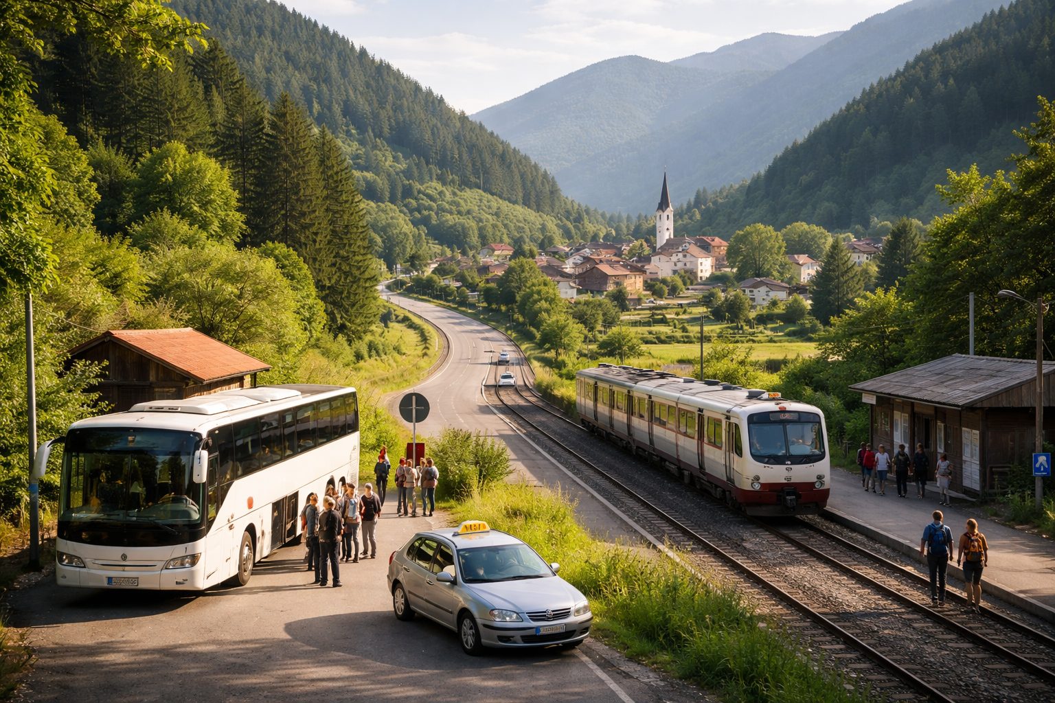 Transportation Options to Reach Small Towns - small towns in portugal
