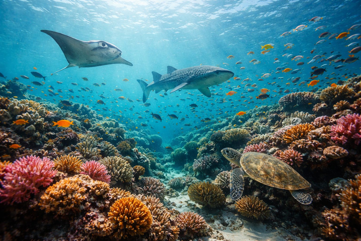Unique Marine Biodiversity - snorkeling in maldives