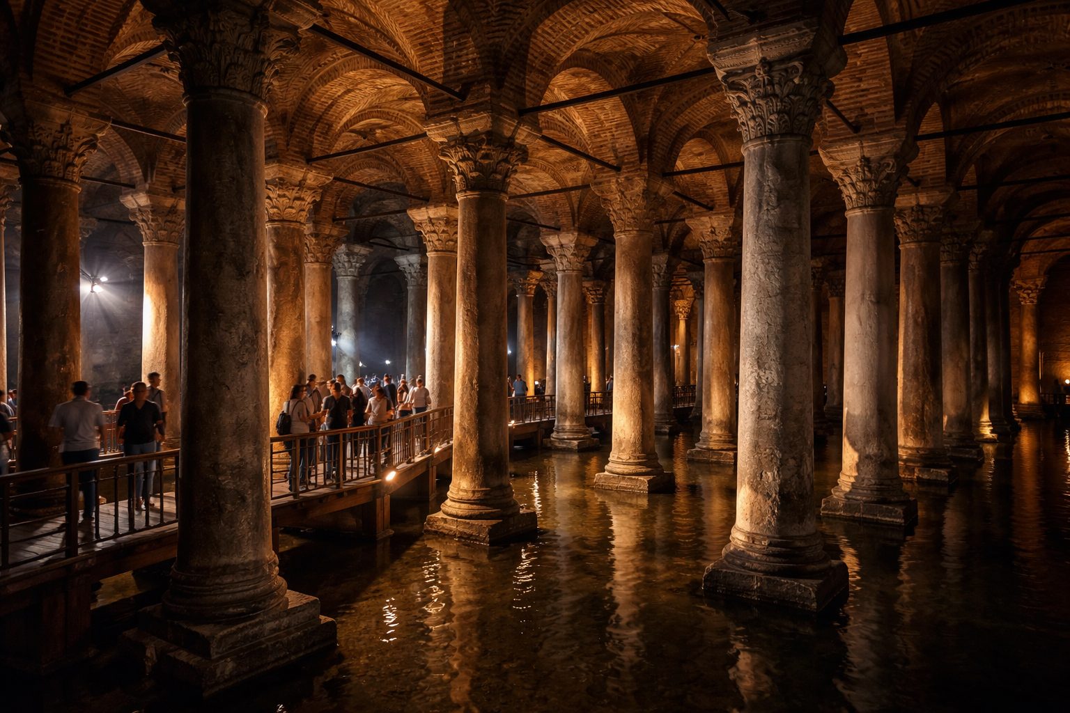 Basilica Cistern - things to do in istanbul