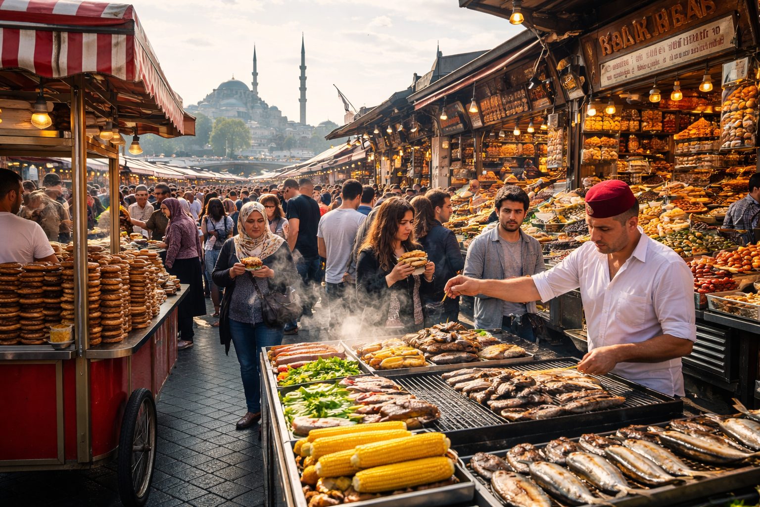 Food Markets and Street Food in Istanbul - things to do in turkey