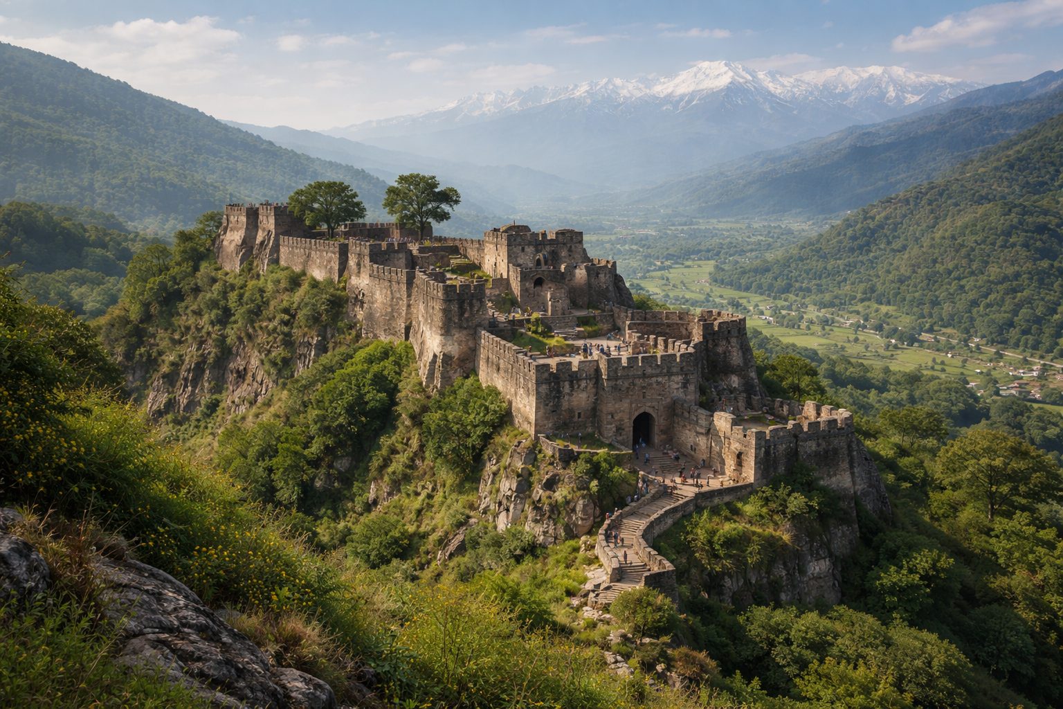9. Kangra Fort, Himachal Pradesh - top 10 forts in india