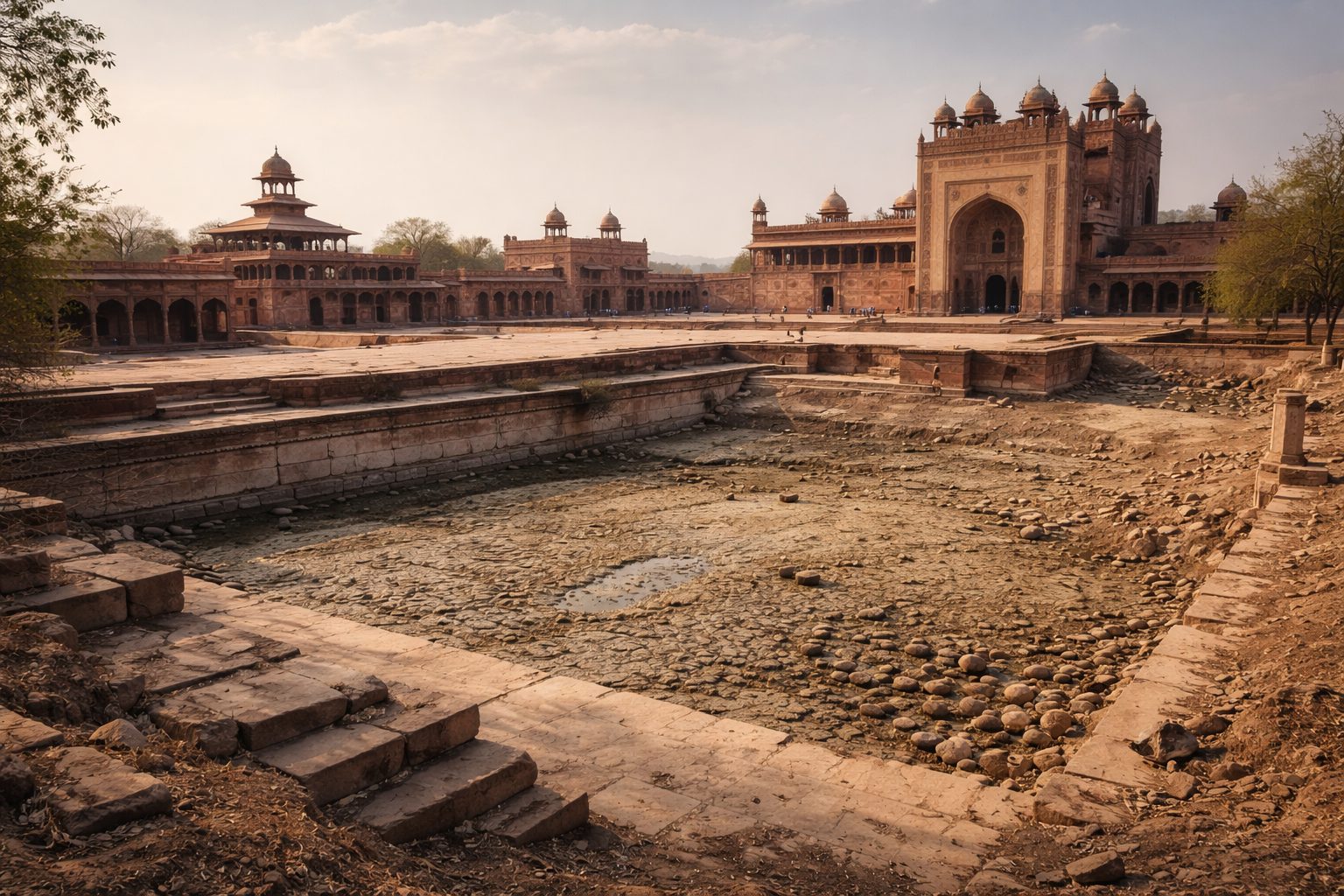 7. Fatehpur Sikri: The Abandoned Mughal Capital - top 10 historical places in india