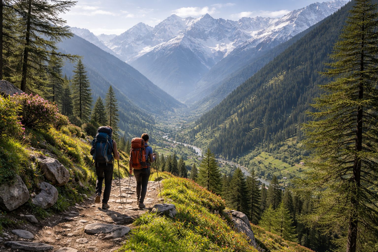 Trekking and Hiking - travel to india