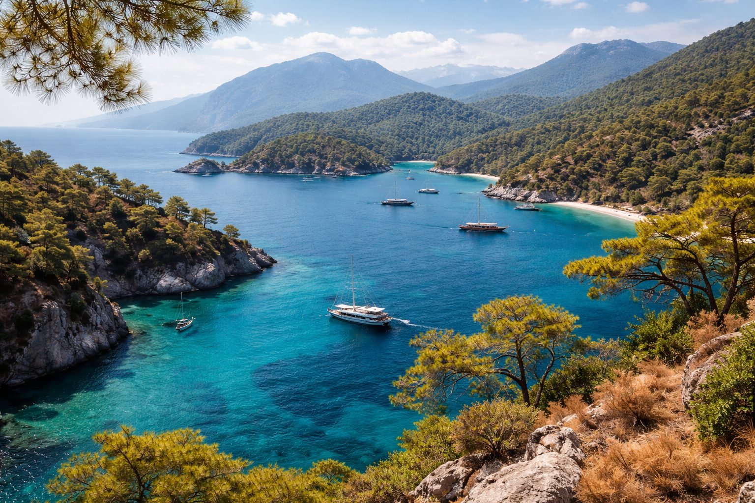 Overview of the Turquoise Coast - turquoise coast turkey