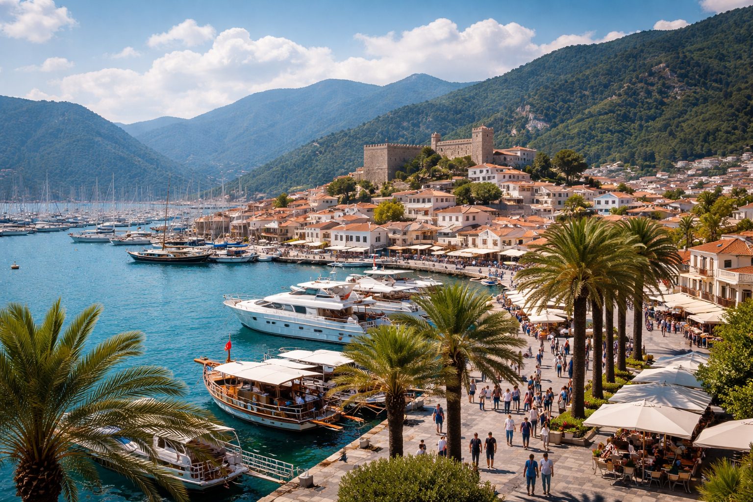 Marmaris: A Vibrant Coastal Town - turquoise coast turkey