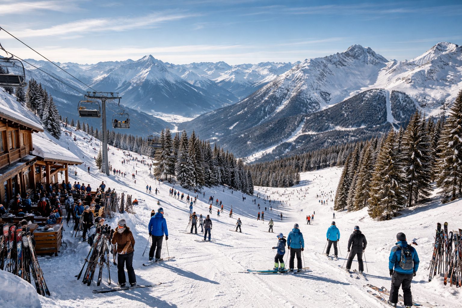 Skiing and Snowboarding Locations - where to travel in winter